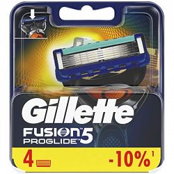 Кассета сменная для бритья Gillette FUSION ProGlide 4шт Топ