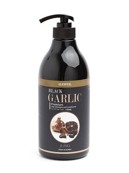 
                                Шампунь для волос Juno Verpia Black Garlic с чёрным чесноком 750 мл