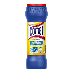 Порошок чистящий Comet Лимон с хлоринолом в банке 400 г