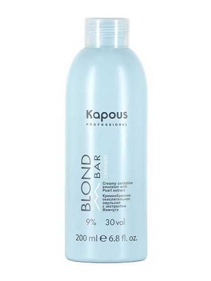 
                                Эмульсия для волос Kapous Professional Blond Bar 9% 200 мл