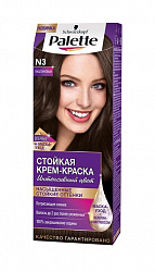 Крем - краска для волос Palette Интенсивный цвет 4-0 Каштановый N3 50 мл