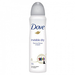 Дезодорант - спрей Dove Invisible Dry Невидимый 150 мл