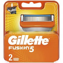 Кассета сменная для бритья Gillette FUSION 2шт 