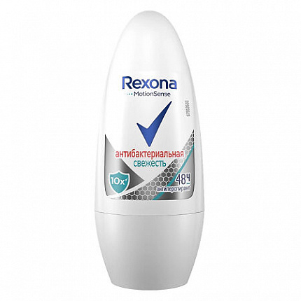 
                                Дезодорант - роликовый Rexona Антибактериальная свежесть 50 мл