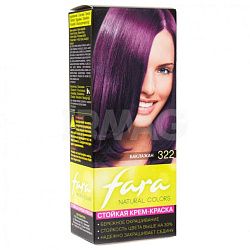 Краска для волос Fara ColorNaturals 321 Темный баклажан 45 мл
