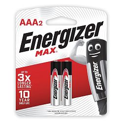 Батарейка Energizer Max мизинчиковая AAA 2 шт