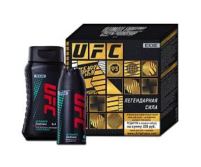 Подарочный набор Exxe UFC Ultimate Freshness (Гель для душа + дезодорант)