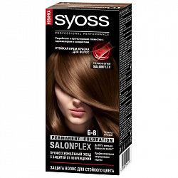 Краска для волос Syoss Color 6-8 Темно-русый 50 мл