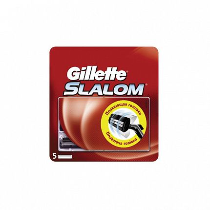
                                Кассета сменная для бритья Gillette SLALOM Push Clean 5шт