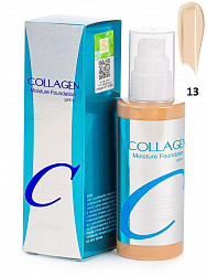 Тональная основа Enough Collagen Moisture Foundation Увлажняющая c коллагеном SPF15 Тон 13 100 мл Топ