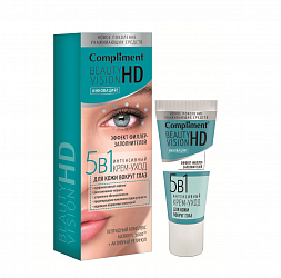 Крем для век Compliment Beauty Vision HD 5 в 1 Интенсивный 25 мл