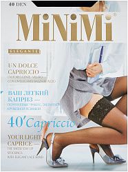 Чулки женские Minimi Capriccio 40 den р. M/L nero