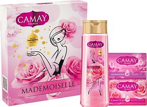 Подарочный набор Camay Mademoiselle (гель для душа 250 мл + мыло 85 г)