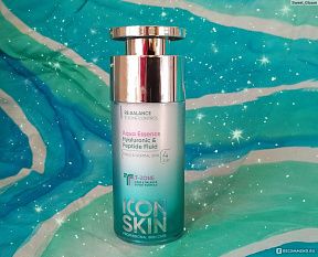 Флюид для лица Icon Skin Re:Balance Aqua увлажняющий с пептидами, гиалуроновой кислотой Step 4 30 мл
