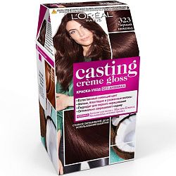 Краска для волос L'Oreal Casting Creme Gloss 323 Терпкий Мокко 160 мл