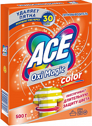 Пятновыводитель ACE Oxi Magic 500г